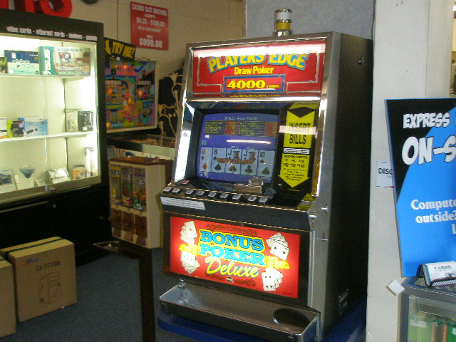 IGT Players Edge Draw Poker Machine